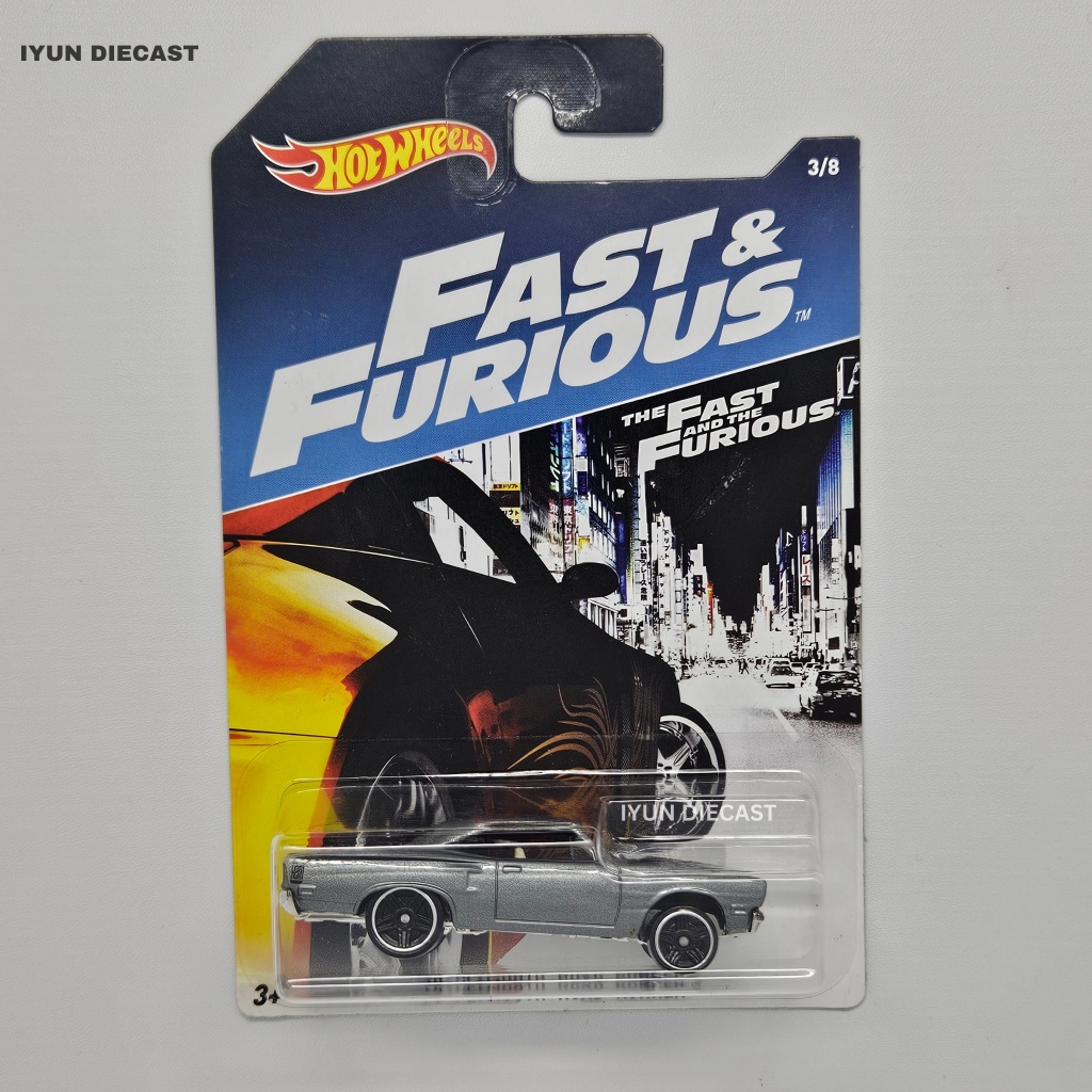 Hot Wheels Plymouth Road Runner Fast Furious FF Diecast 1:64 Original Mattel
