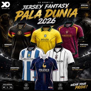 Jersey Piala Dunia 2026 Retro Fantasy  Baju Vintage