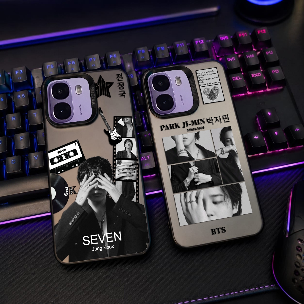 HP เคสโทรศัพท์สําหรับ OPPO A6t A6x 2025 BTS K-POP 7 Jung - Kook Park Ji - Min Taehyung กรณี So Cool 