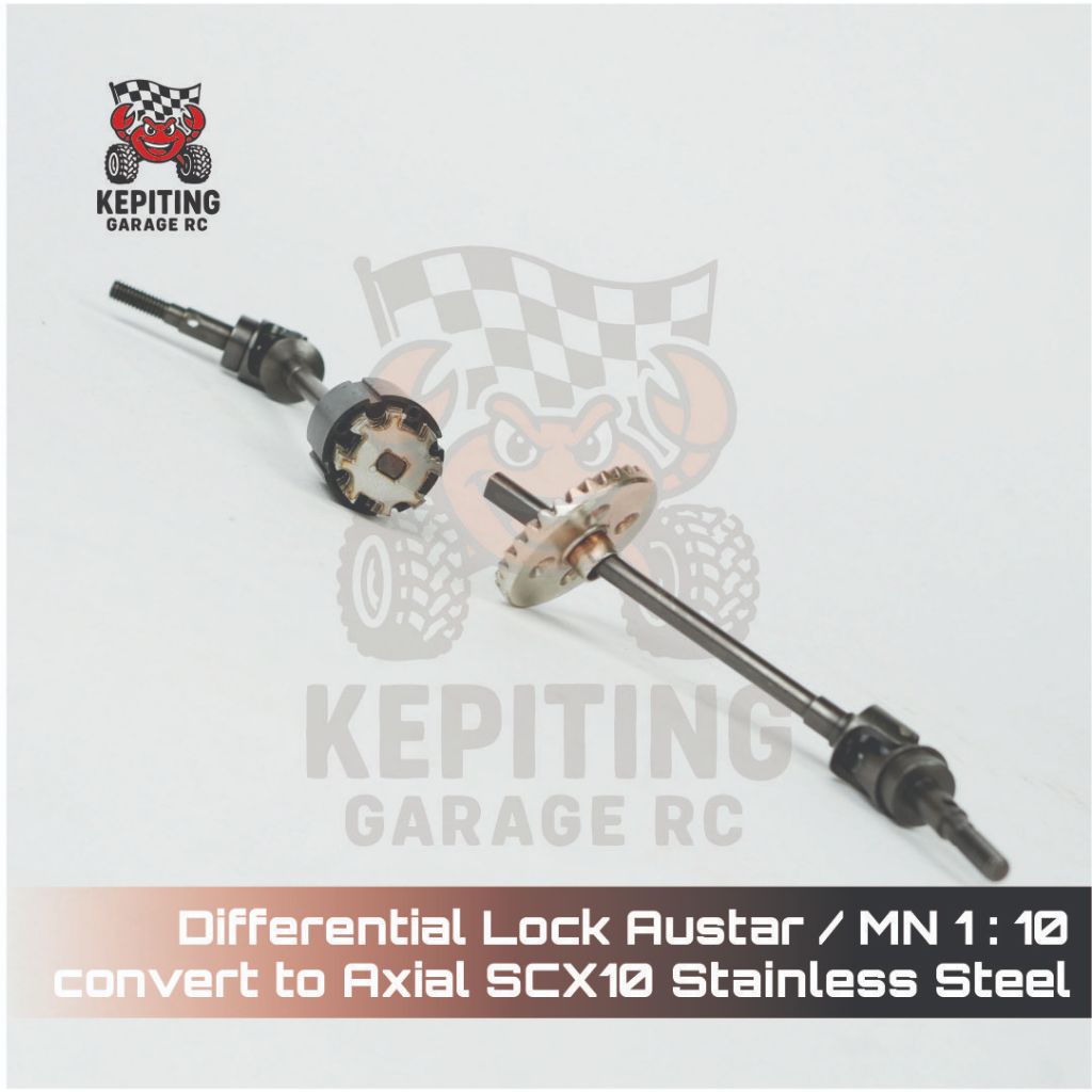 Inferion Lock Austar MN222 MN999 แปลงเป็นเพลา XVD SCX10 i