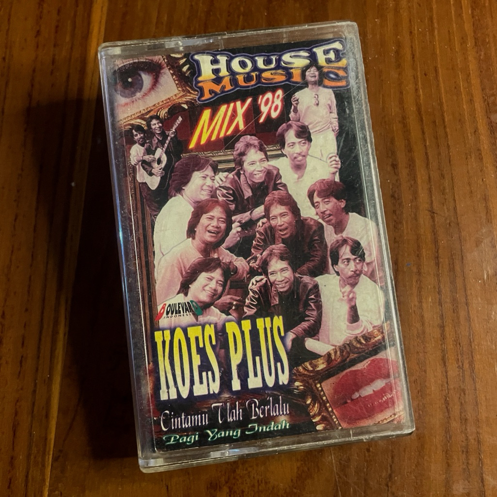 เทปคาสเซ็ท koes plus house music 98