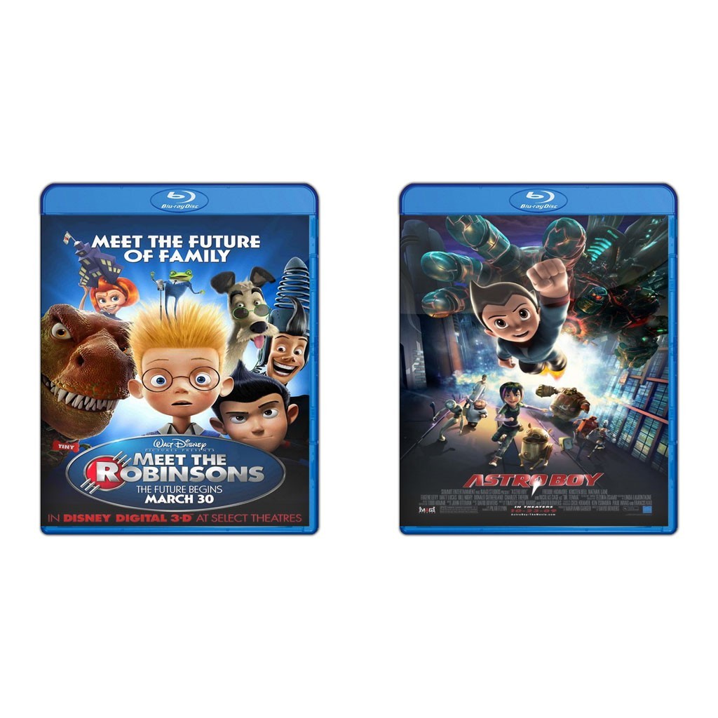 DVD Meet The Robinsons (2007) + DVD Astro Boy (2009)