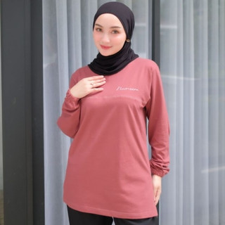BBC Nameera Kaos Wanita Basic Oblong terbaru atasan model kekinian