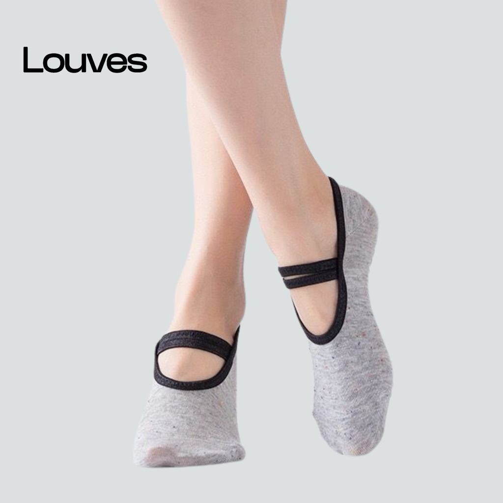 DOTS SOCKS - LOUVES - PILATES BALLET ANTI SLIP SOCKS