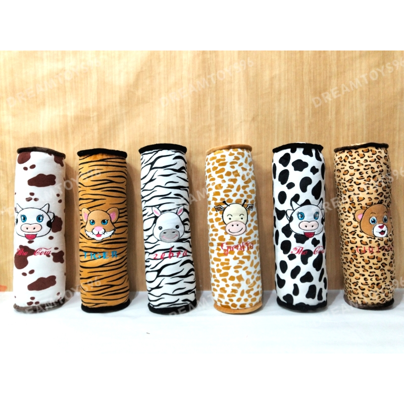 DREAMTOYS96 Animal Zebra Tiger Chetah Giraffe Cow Printing Bolster