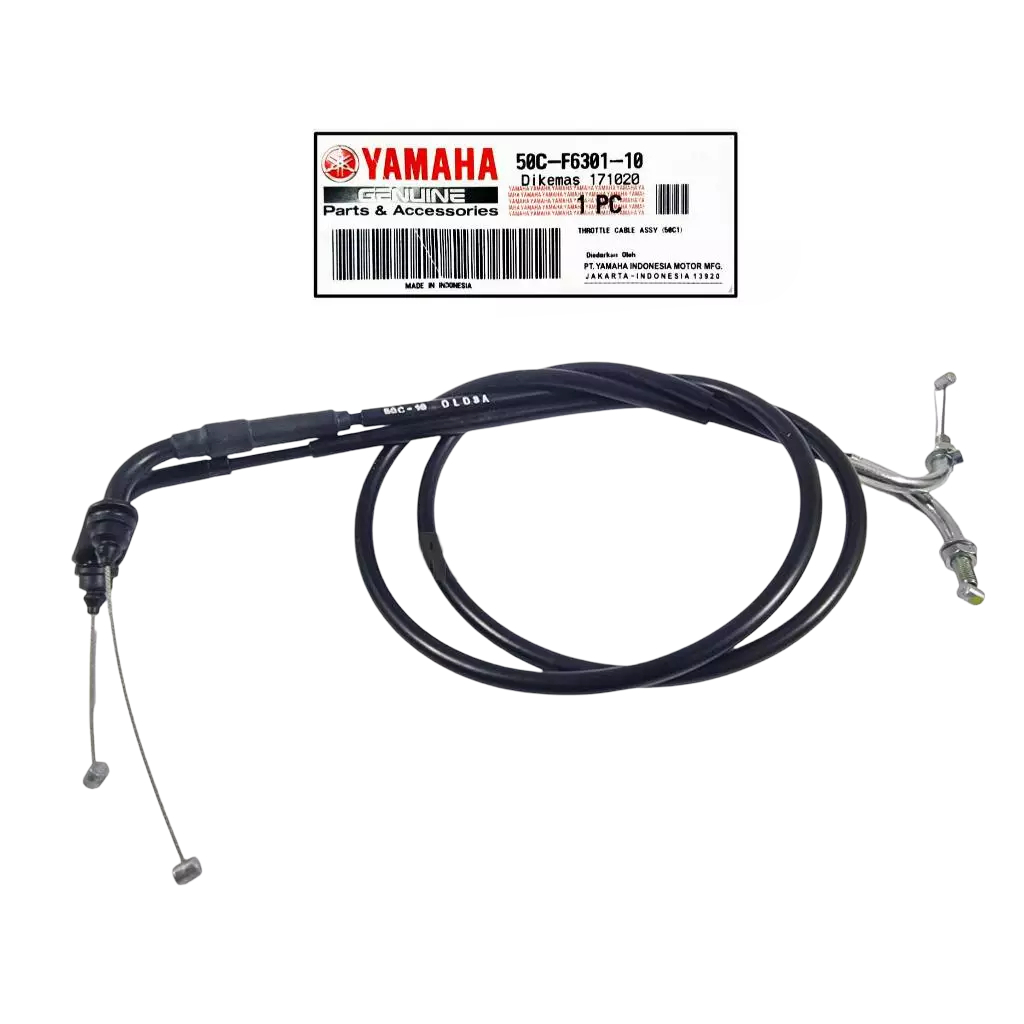 [50C-F6301-10] สายแก๊ส / สายแก๊ส AB TOP BOTTOM JUPITER MX NEW 135 2010 2011 2012 2013 2014 50C ORIGI