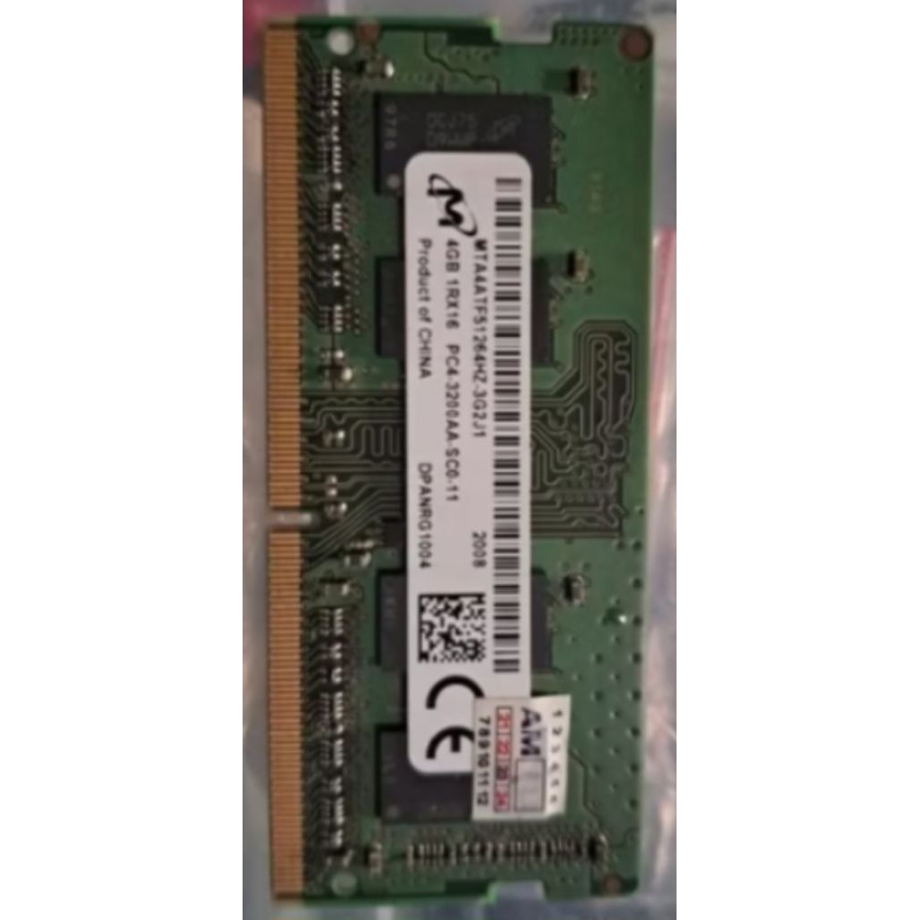 แรมโซดิม ddr4 4gb 3200