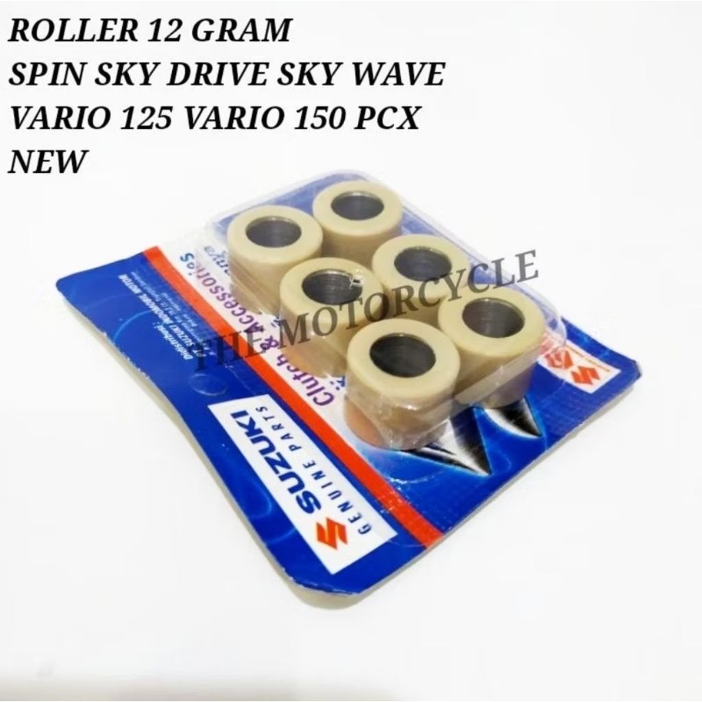 ชุดลูกกลิ้ง 12 GRAM SPIN SKY DRIVE SKY WAVE PNP VARIO 125 VARIO 150 PCX ใหม่