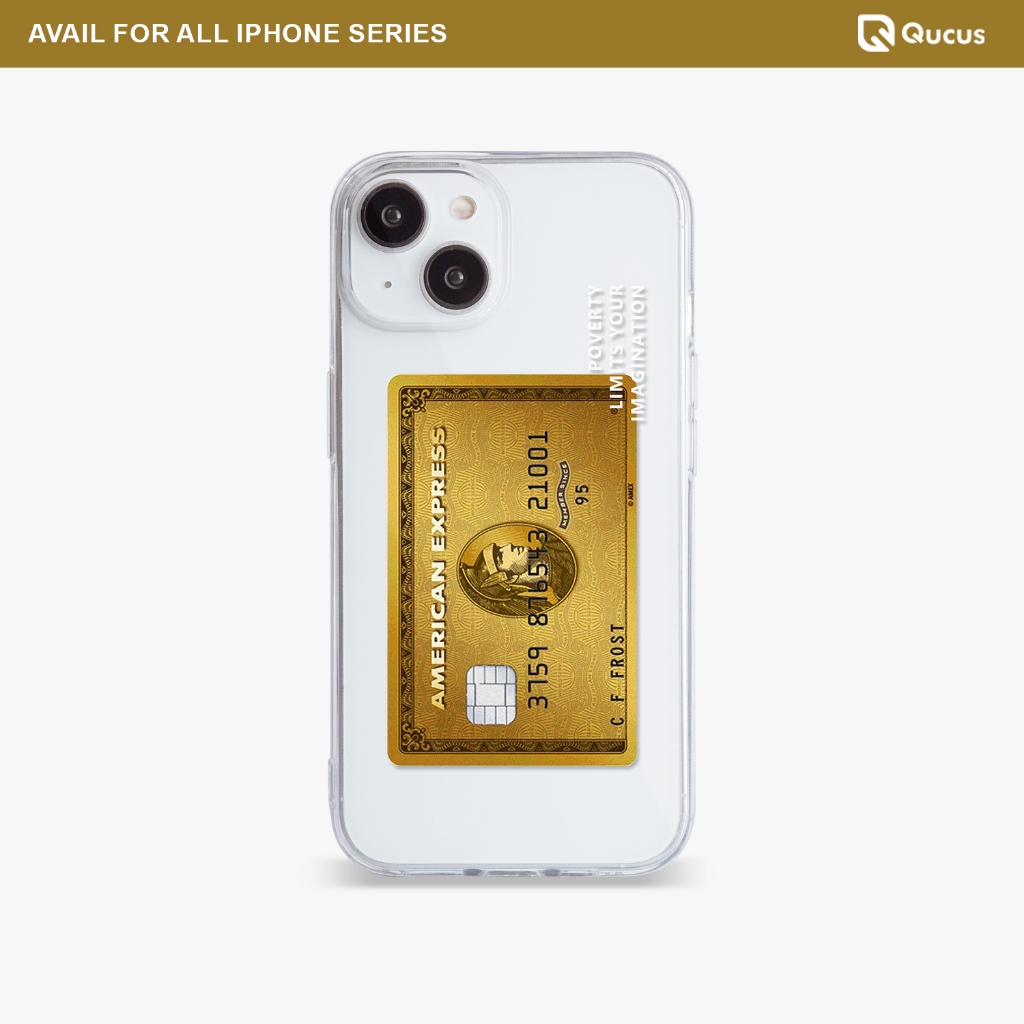 เคส IPHone American Express โดย Qucus พร้อมสําหรับ iPhone ทุกรุ่น