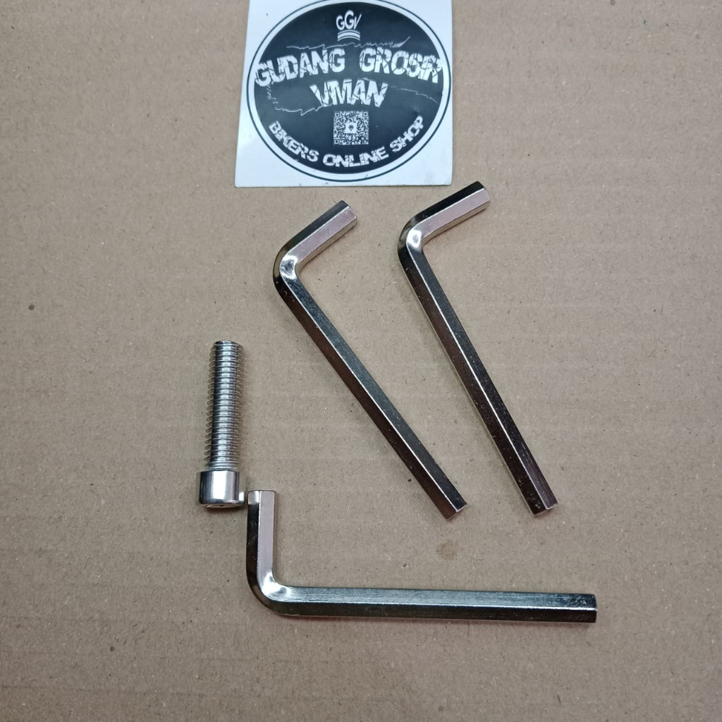 L Key L6 Key Short Standard Model 12 Bolt Key Short รุ่น L Key