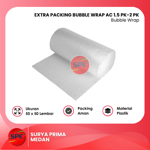 บรรจุบับเบิ้ลแรปเสริมเสริมพิเศษสําหรับ 1.5 PK - 2 PK AC