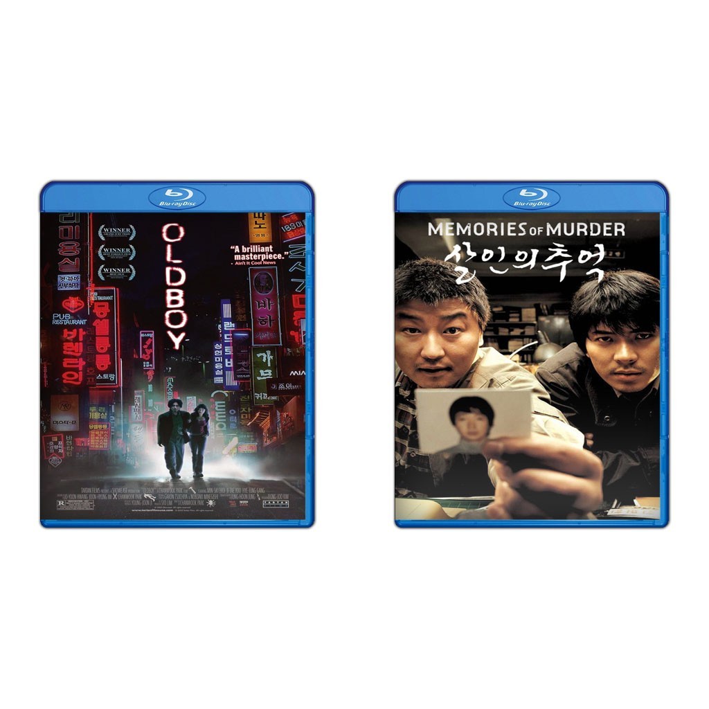 Oldboy DVD (2003) + Memories Of Murder DVD (2003)
