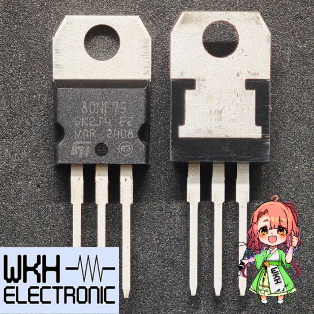 P80NF75 STP80NF75L 75V 80A N-Ch Mosfet 80NF75 80N75