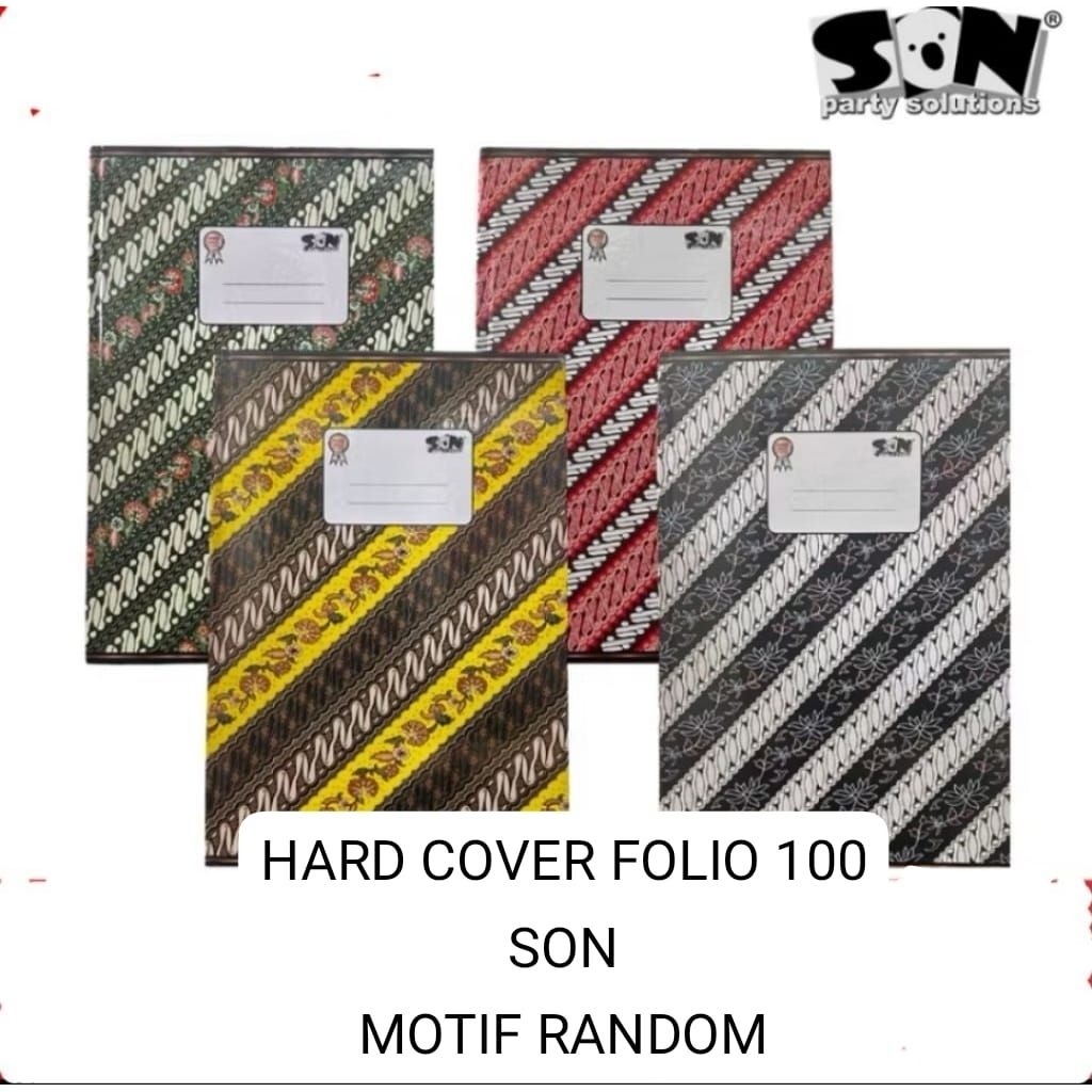 [1 BOOK] ปกแข็ง FOLIO BOOK 100 LBR SON / ปกแข็ง F4 100 LB SON