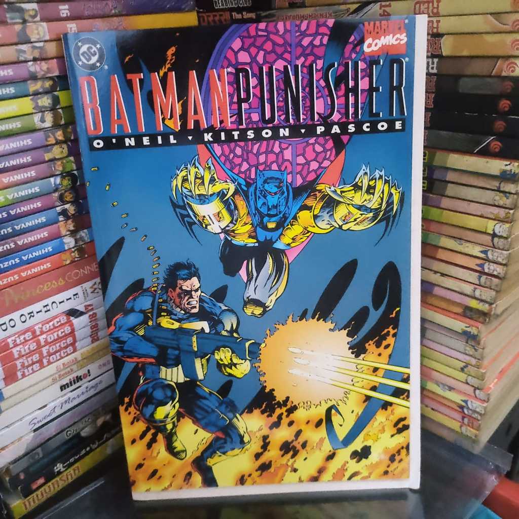 DC และ Marvel Comics BATMAN PUNISHER