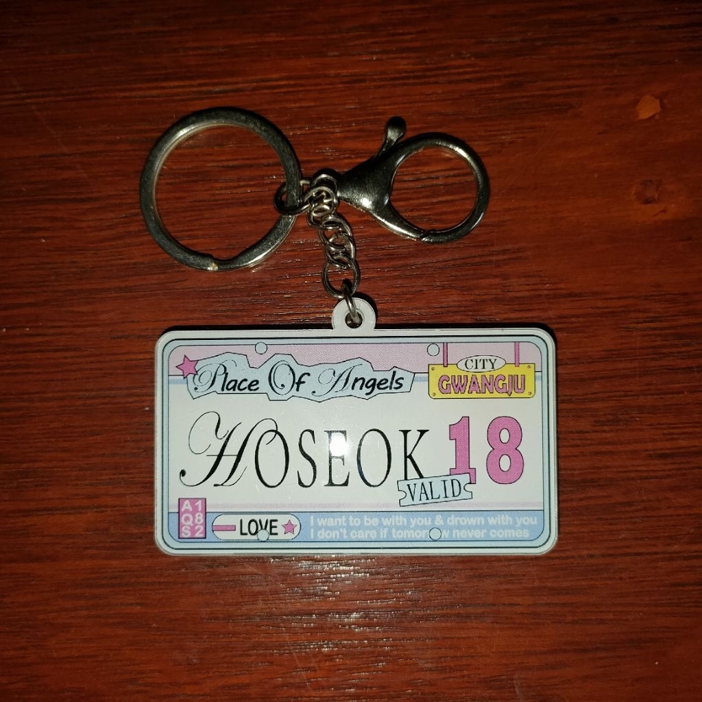 GANTUNGAN Preloved พวงกุญแจ fanmade bts jhope j-hope juung tubeok bangtan