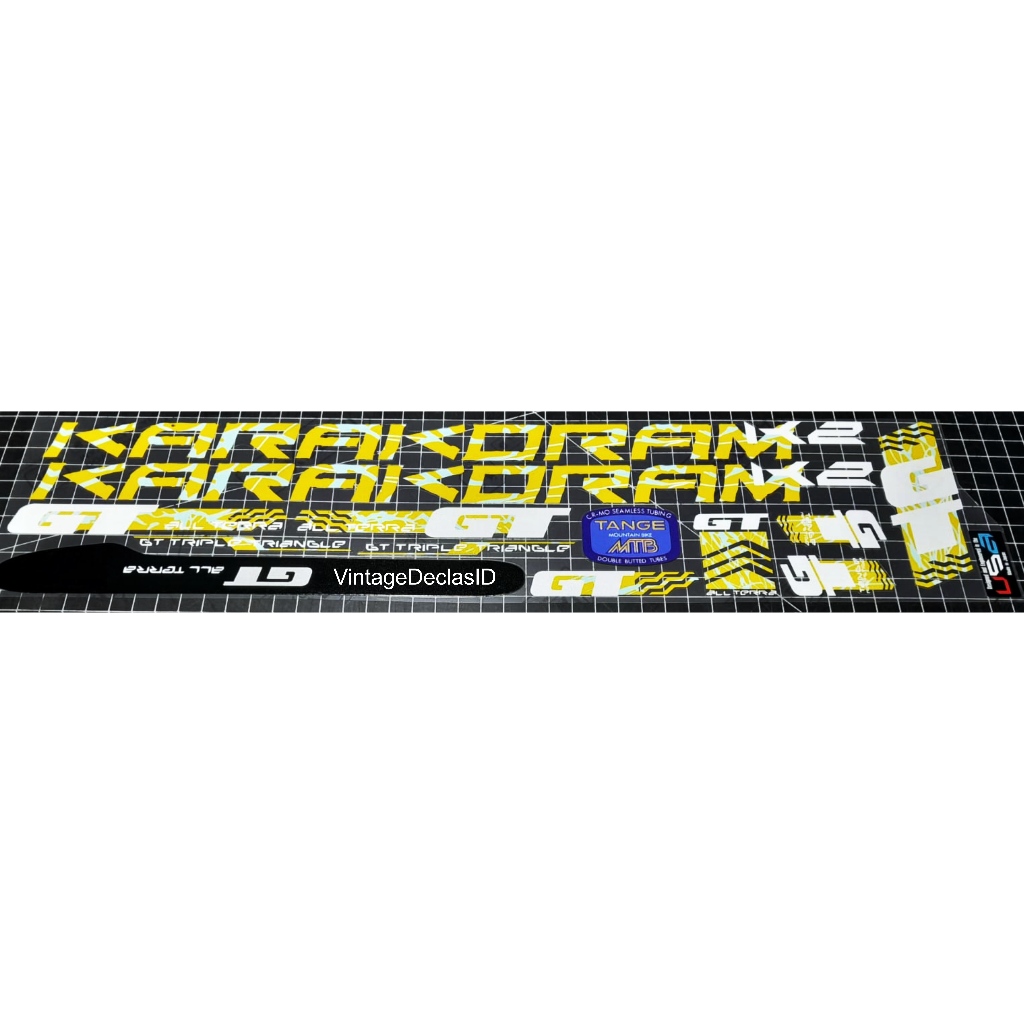 สติ๊กเกอร์ทดแทน GT karakoram