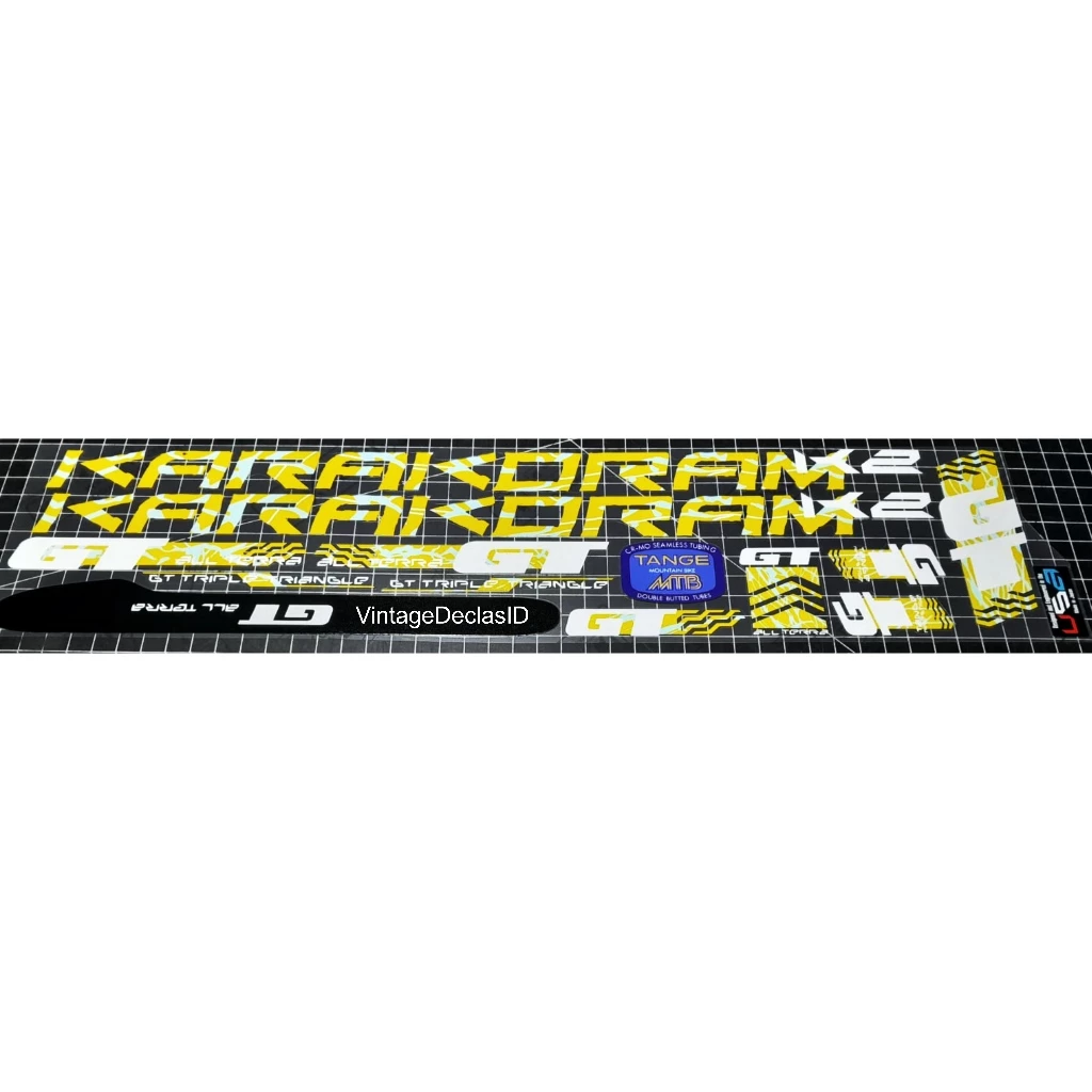 สติ๊กเกอร์ทดแทน GT karakoram