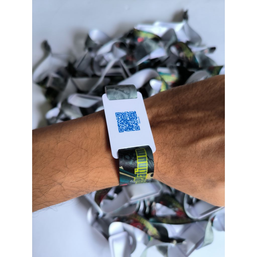 TICKET BRACELET/EVENT BRACELET/WREISTBAND/EVENT/HUT/RAMADAN/STUDY TOUR