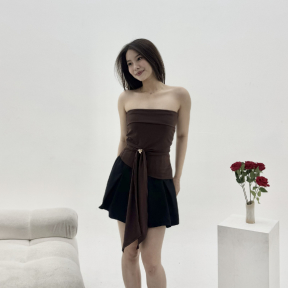 EVERCLO - Irene Tube Top - เสื้อกล้ามผู้หญิงธรรมดา