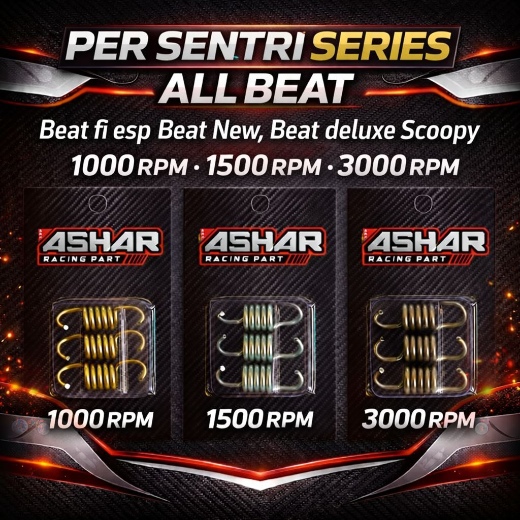 ALL HONDA BEAT 1000 RPM 1500 RPM 3000 RPM CENTRI SPRING