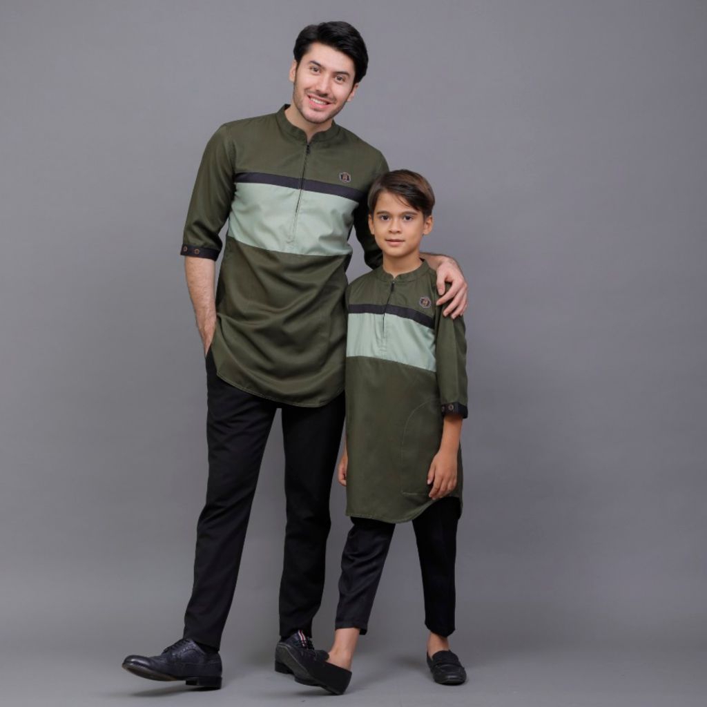 เสื้อ Trimuji Modern Pakistani Kurta Koko