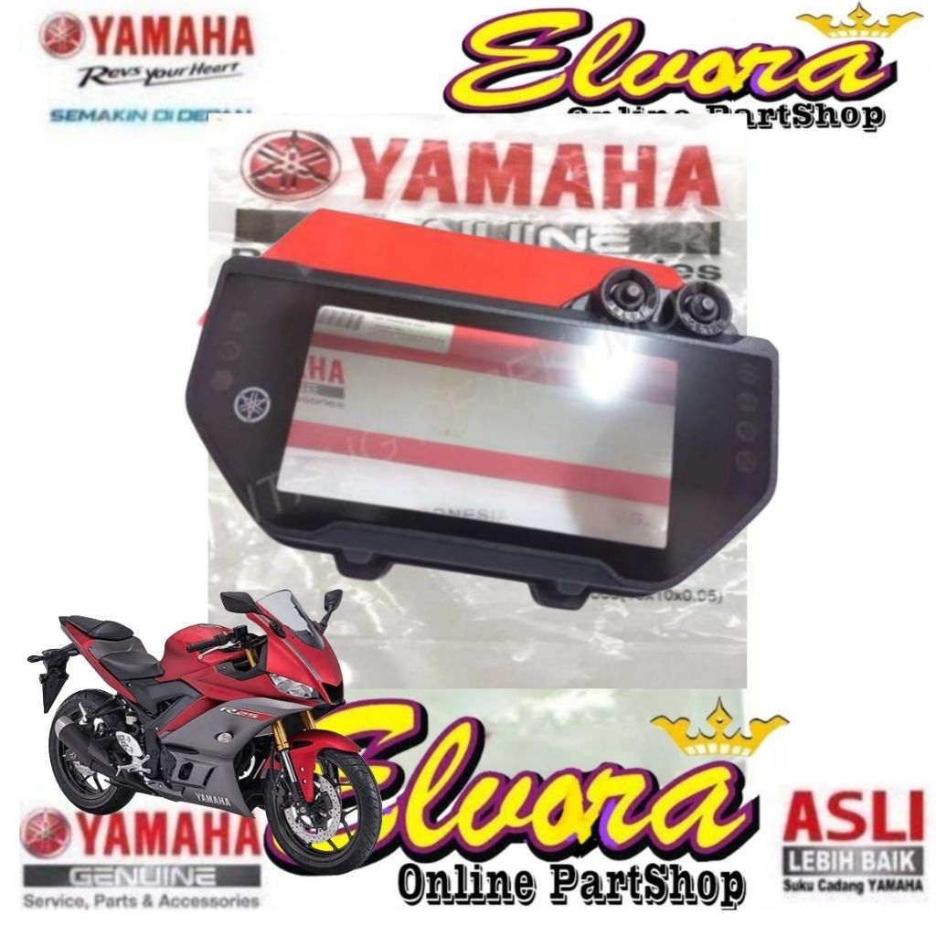 เคสตัววัดความเร็วกระจก mica ตัวบน Yamaha New R25 USD V2 Original BS7-H3571-00