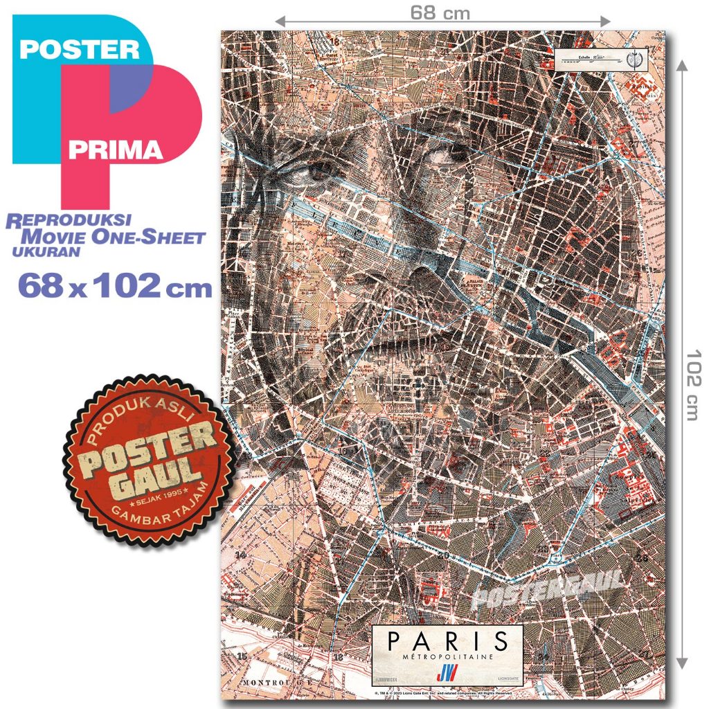 Prima Reproductionive Movie One-Sheet JOHN WICK 4 (TEASER) TOS271 โปสเตอร์ - ขนาด 68 x 102 ซม.