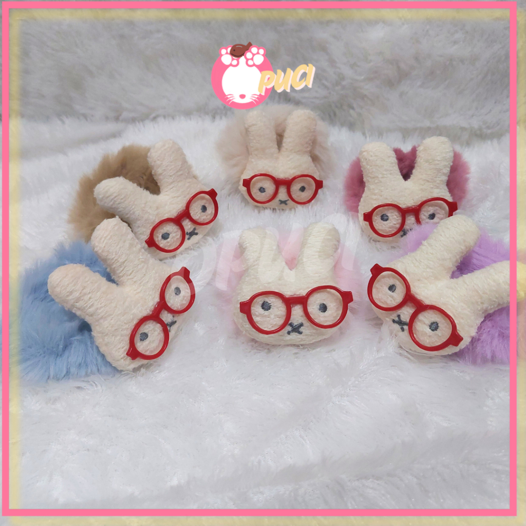 Miffy Scrunchie Hair Tie Miffy Bunny เครื่องประดับผมกระต่าย