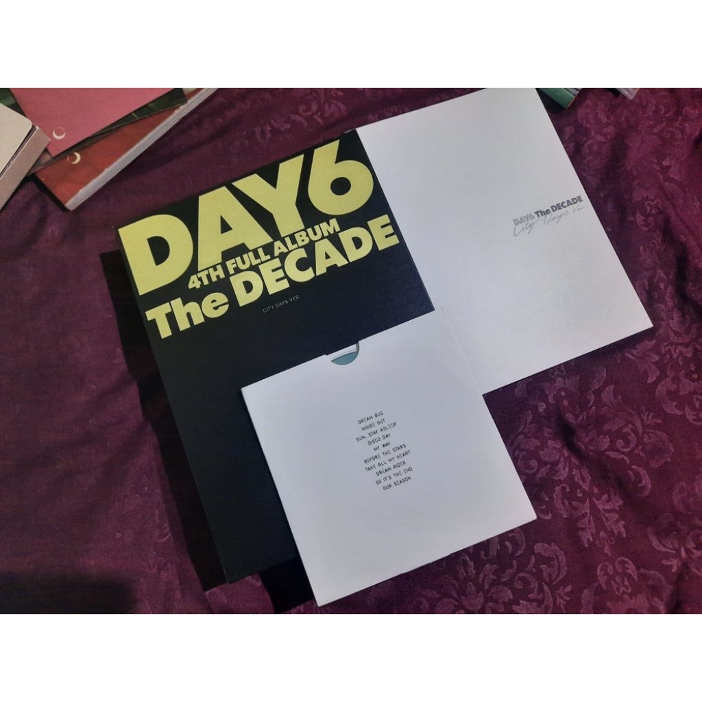 อัลบั้ม day6 the decade city days เวอร์ชั่นแกะซีล