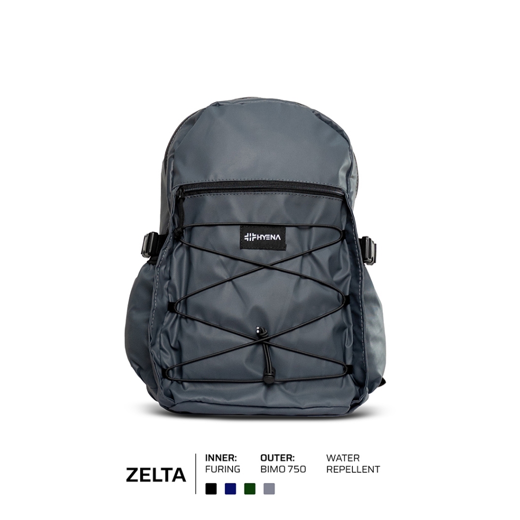 Essential ZELTA - Backpack Water Repellent Fashion School Bag กระเป๋าเป้เกาหลี กระเป๋าเป้วิทยาลัย - 