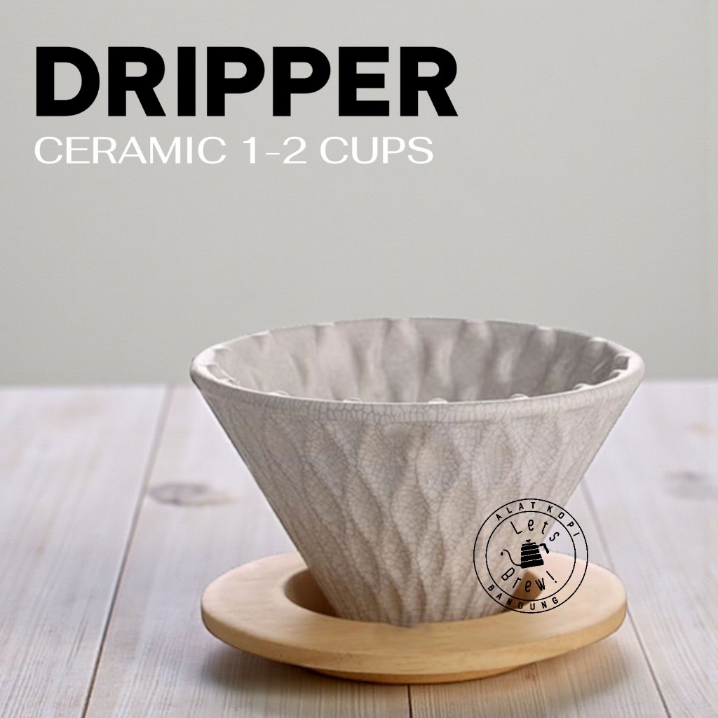 Dripper V60 Diamond Shape 01 (1-2 ถ้วย) / Coffee Dripper / Coffee Dripper