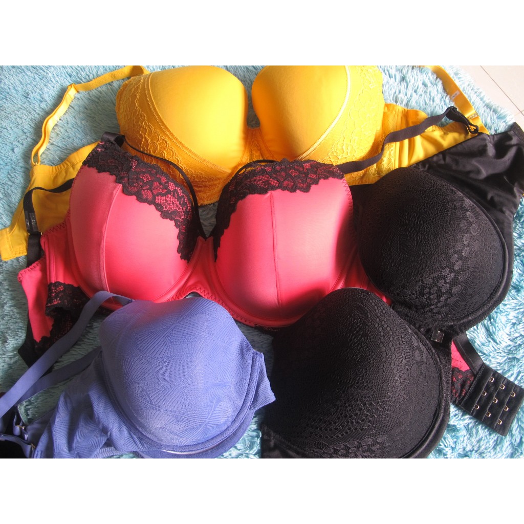 SEAMLESS BRA LACE THIN FOAM 4 TARGET BELLERI SAPPH BY VS WIRE SIZE 32D 32E 32DD 32F 32G 34DD 34F 34G