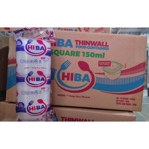 Thinwall SQ 150ml hiba / ถ้วยพุดดิ้ง