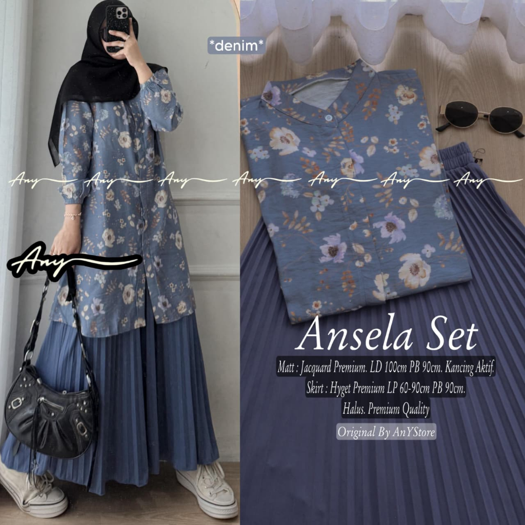 HQ เสื้อผ้าผู้หญิง ANSELA SET จาก AnY FASHION STORE