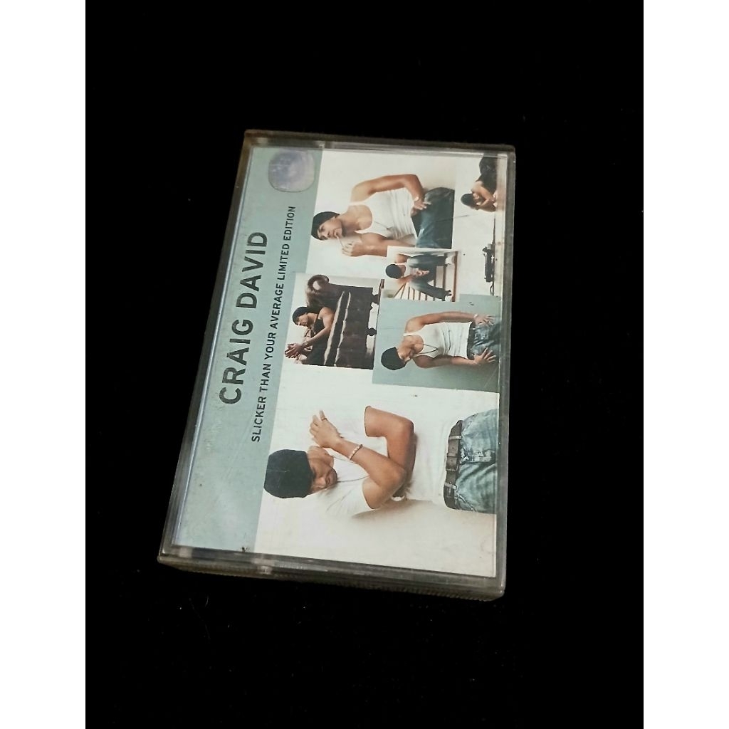 เทปคาสเซ็ท CRAIG DAVID - Slicker Than Your Average Limited Edition || ปกดีไม่มีสกริบเบิ้ล | ที่ปิดลิ