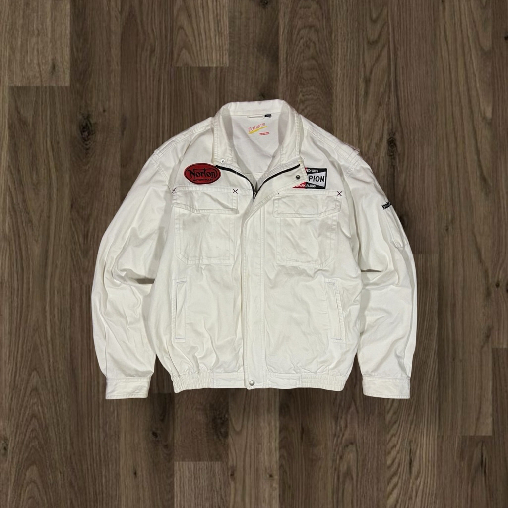 เสื้อแจ็คเก็ตทํางาน TORAICHI JAPAN CUSTOMPATCH