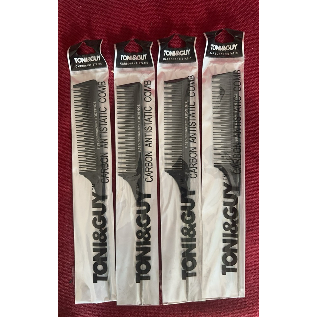 TONY&GUY คาร์บอน ANTISTATIC COMB 8617