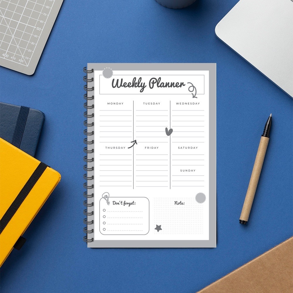 DAILY PLANNER/WEEKLY PLANNER/MONTHLY PLANNER/NOTEPAD/NOTE