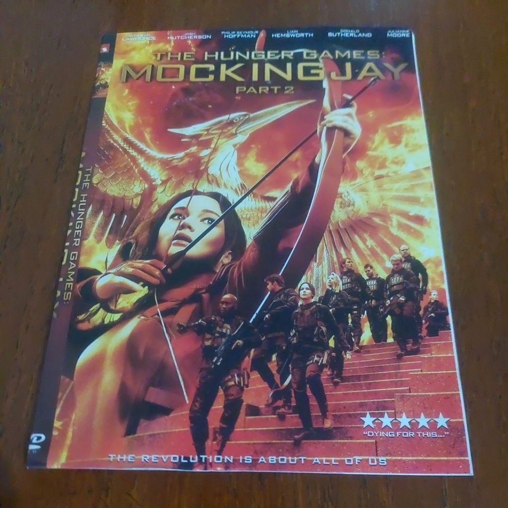 DVD "THE HUNGER GAMES - MOCKING JAY PART 2 " JENNIFER LAWRENCE