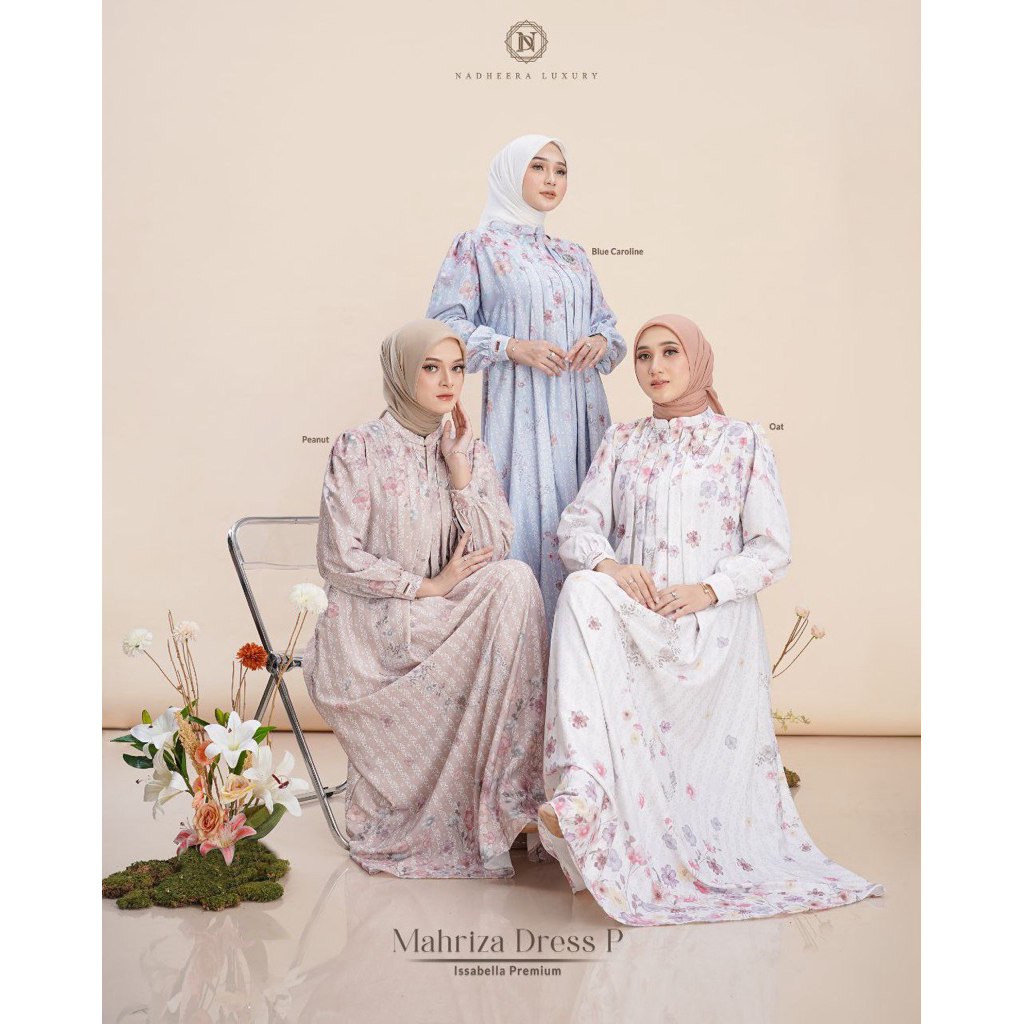 MAHRIZA DRESS P by NADEHEERA LUXURY MAHRIZA DRESS NADHEERA LUXURY GAMIS NADEHEERA LUXURY