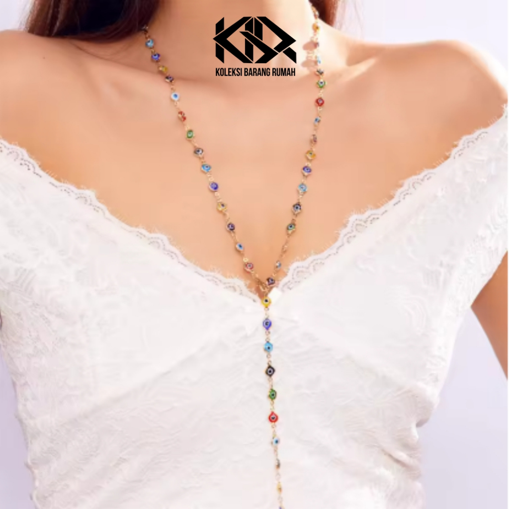 KBR สร้อยคอวินเทจ Y2K || สร้อยคอแบบยาว || สร้อยคอ NON-HIJAB HIJAB สําหรับผู้ชายและผู้หญิง A210