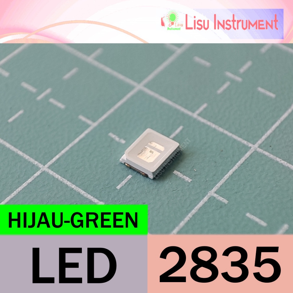 HIJAU 2835 LED สีเดียว สีเขียว-เขียว
