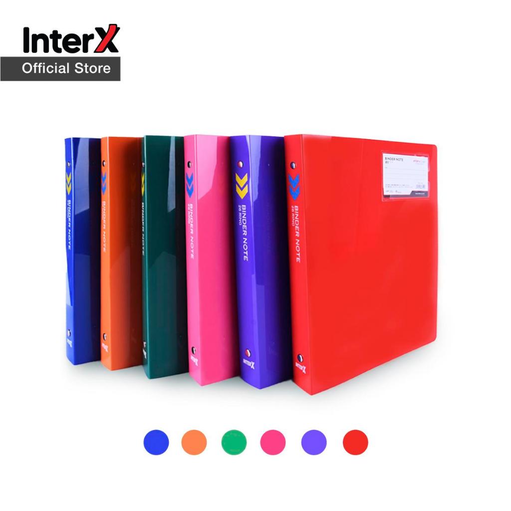 INTERX FOLDER Binder Note FOLDER ขนาดใหญ่ B5 สีธรรมดา