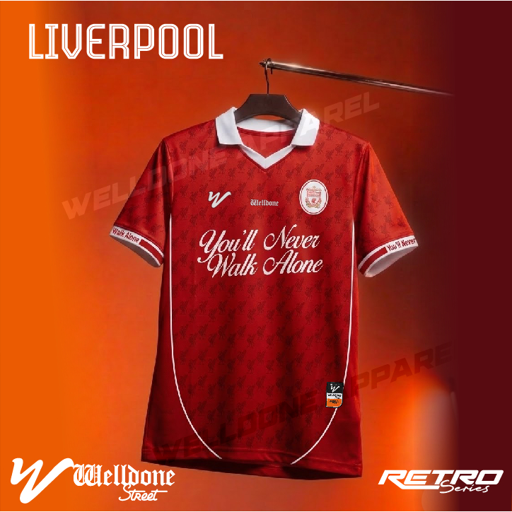ชุดคลับ! LIVERPOOL RETRO CLUB JERSEY / FOOTBALL JERSEY / SUPPORTER JERSEY / VINTAGE JERSEY / CLASSIC