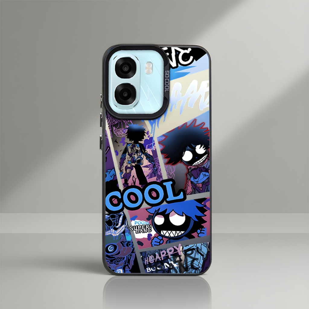 RN109 เคสการ์ตูน Oppo A6 Pro ฮาร์ดบอร์ดขอบนุ่ม
