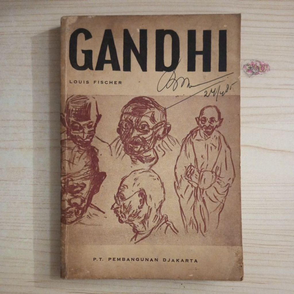 หนังสือ GANDHI โดย LOUIS FISCHER