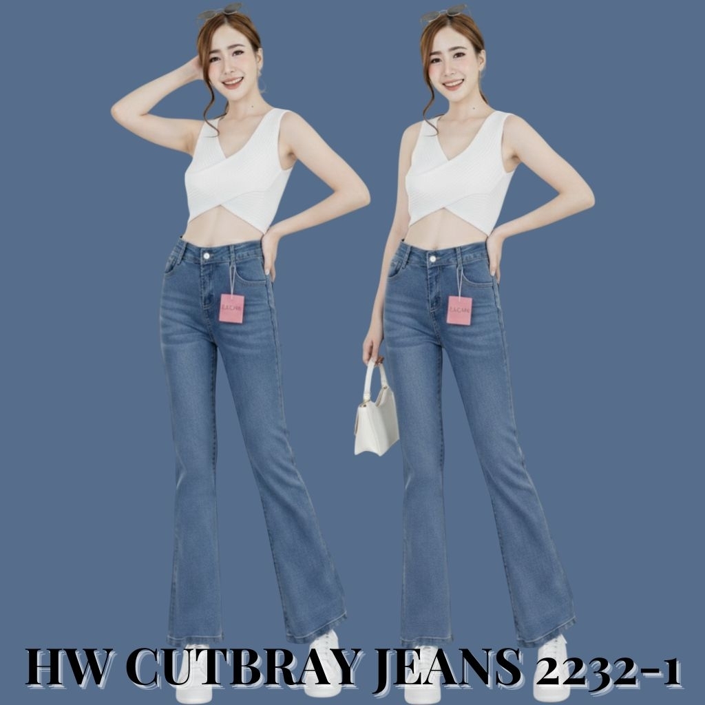 - BANGKOK MEDAN - READY HW CUTBRAY JEANS 2232-1 โดย REVIEW