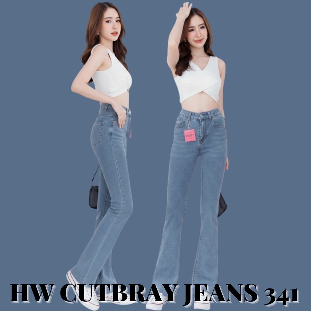 - BANGKOK MEDAN - READY HW CUTBRAY JEANS PANTS 341 BY REVIEW