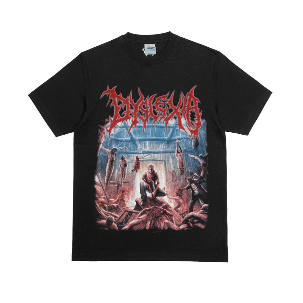 เสื้อยืด – DYSLEXIA – INFLICTION OF AGONY โหดร้าย